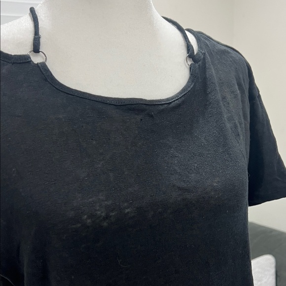 PAIGE Black Short Sleeve Top - Picture 5 of 10